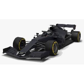 3D Grey Cat F1 GC15 Formula 1 Season 2019